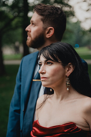 Princeton University engagement session
