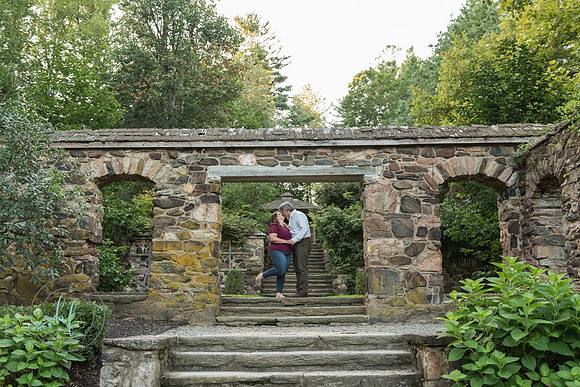 Parque Ridley Creek engagement photos