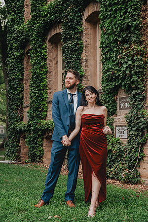 Princeton University engagement session