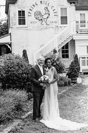 Colleen and Mark at Spring Mill Cafe