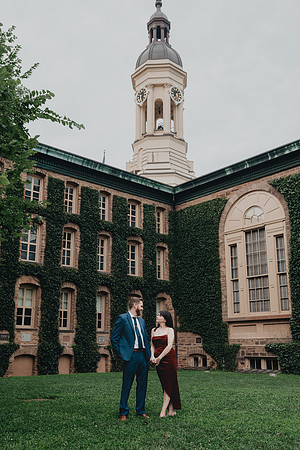 Princeton University engagement session