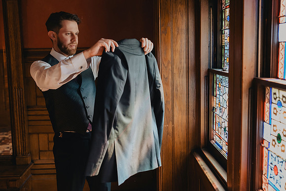 Kelly and Will at Knowlton Mansion