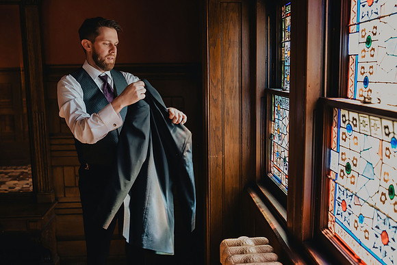 Kelly and Will at Knowlton Mansion