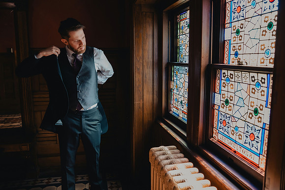 Kelly and Will at Knowlton Mansion
