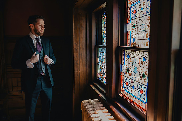 Kelly and Will at Knowlton Mansion