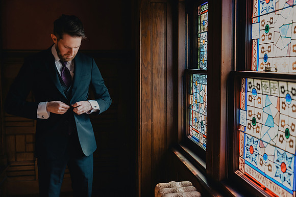 Kelly and Will at Knowlton Mansion