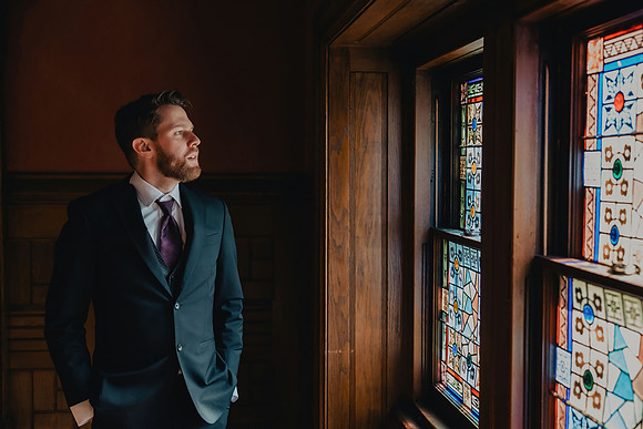 Kelly and Will at Knowlton Mansion