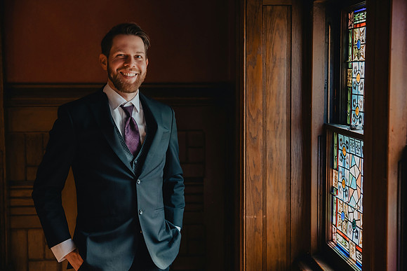 Kelly and Will at Knowlton Mansion