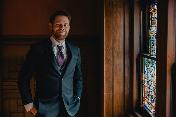 Kelly and Will at Knowlton Mansion