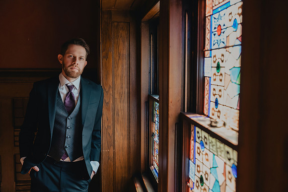 Kelly and Will at Knowlton Mansion