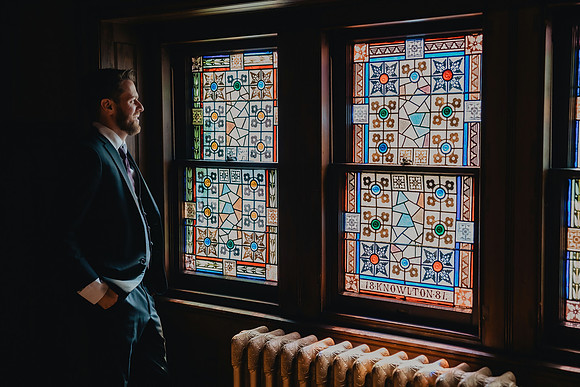 Kelly and Will at Knowlton Mansion