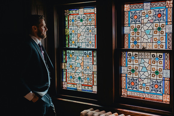 Kelly and Will at Knowlton Mansion