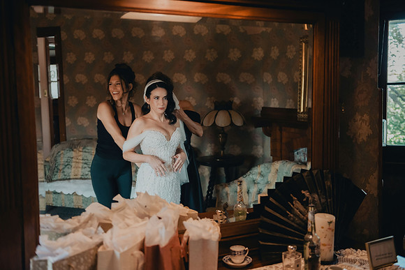 Kelly and Will at Knowlton Mansion