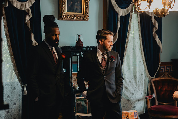 Kelly and Will at Knowlton Mansion