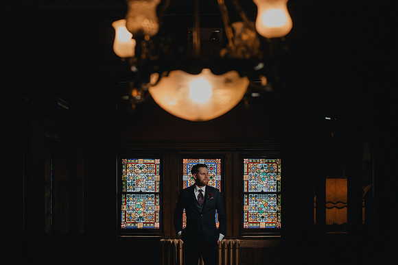 Kelly and Will at Knowlton Mansion
