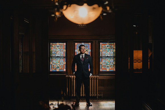 Kelly and Will at Knowlton Mansion