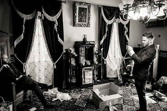 Kelly and Will at Knowlton Mansion