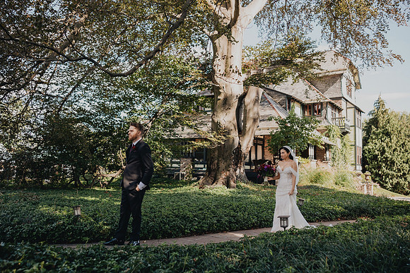 Kelly and Will at Knowlton Mansion