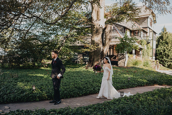 Kelly and Will at Knowlton Mansion