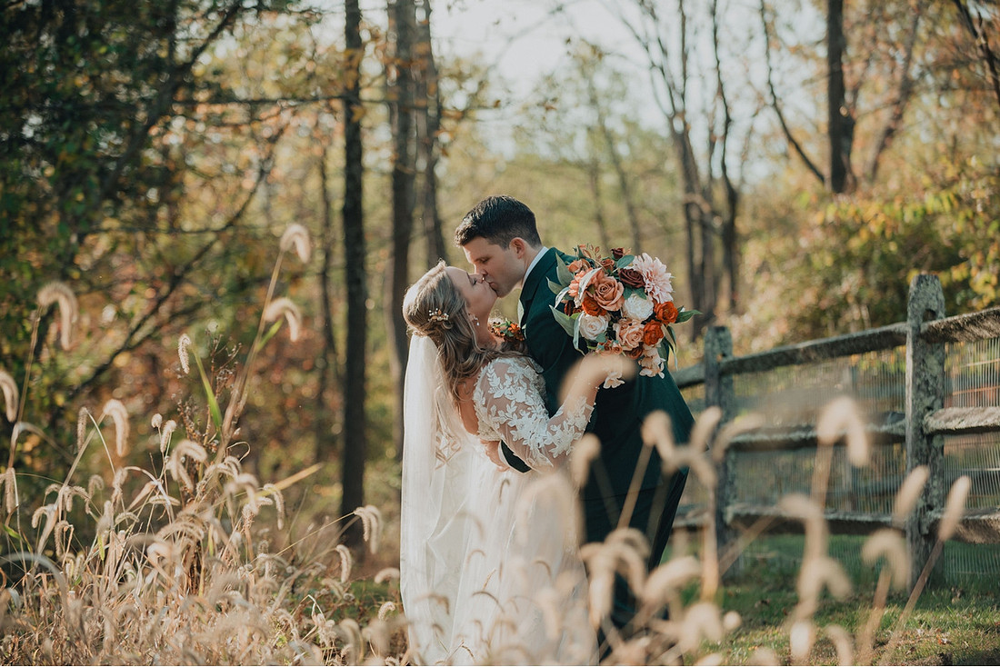 Jenna and Erik's Schwenksville farm wedding