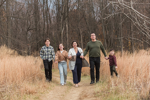 Slaven family 2024 Andorra meadows
