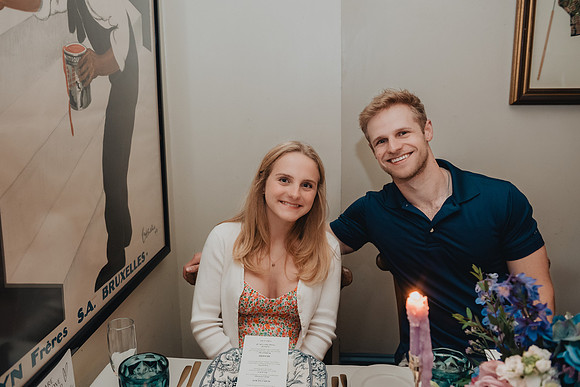 Colleen and Mark at Spring Mill Cafe