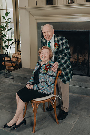 Kenneth and Irene 75th wedding anniversary