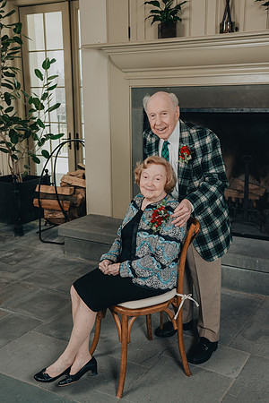 Kenneth and Irene 75th wedding anniversary