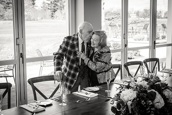 Kenneth and Irene 75th wedding anniversary