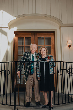 Kenneth and Irene 75th wedding anniversary