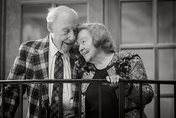 Kenneth and Irene 75th wedding anniversary