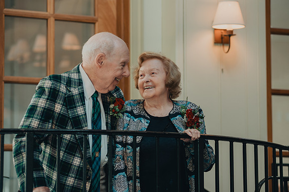 Kenneth and Irene 75th wedding anniversary