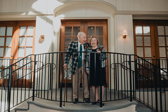 Kenneth and Irene 75th wedding anniversary