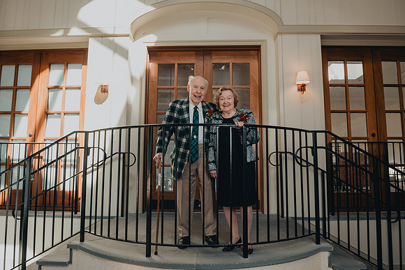 Kenneth and Irene 75th wedding anniversary