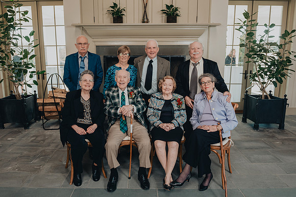 Kenneth and Irene 75th wedding anniversary