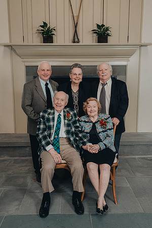 Kenneth and Irene 75th wedding anniversary