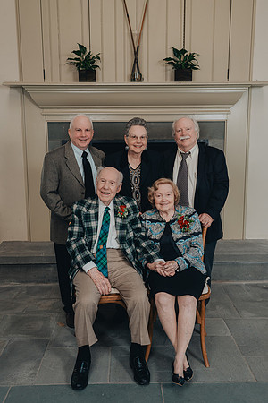 Kenneth and Irene 75th wedding anniversary