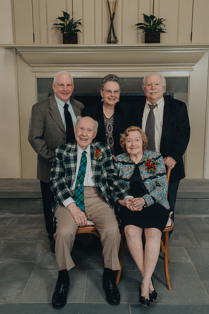 Kenneth and Irene 75th wedding anniversary