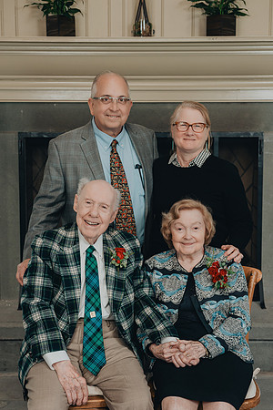 Kenneth and Irene 75th wedding anniversary