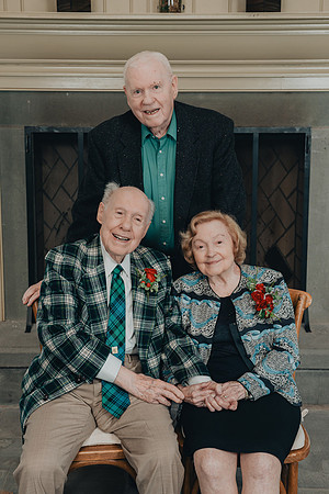 Kenneth and Irene 75th wedding anniversary