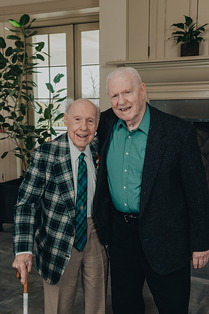 Kenneth and Irene 75th wedding anniversary