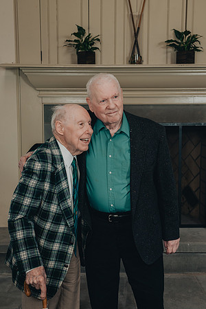 Kenneth and Irene 75th wedding anniversary