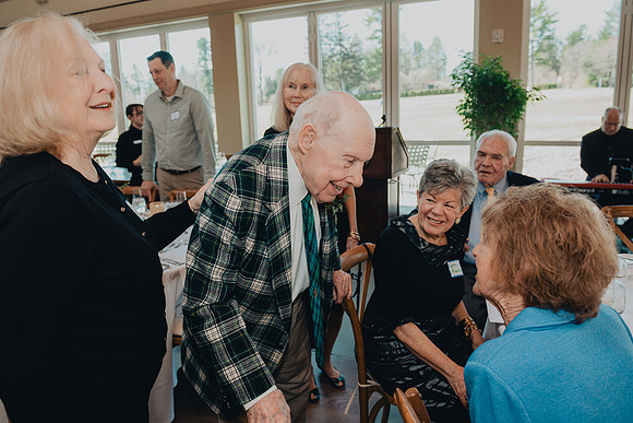 Kenneth and Irene 75th wedding anniversary