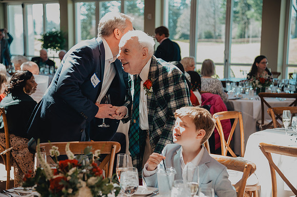 Kenneth and Irene 75th wedding anniversary
