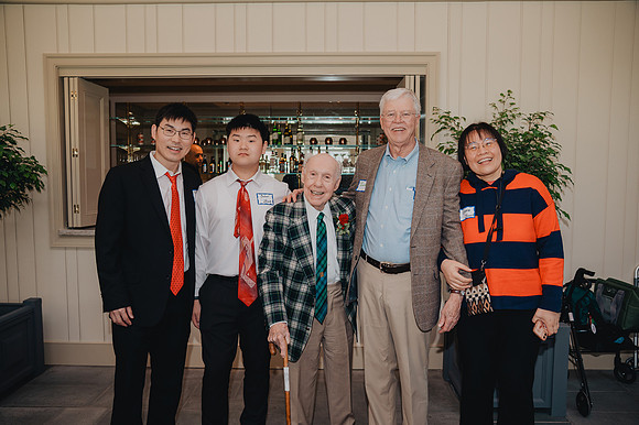 Kenneth and Irene 75th wedding anniversary