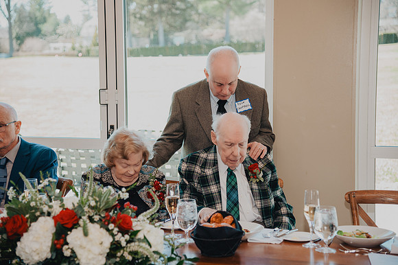 Kenneth and Irene 75th wedding anniversary