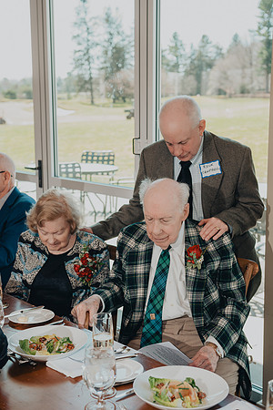 Kenneth and Irene 75th wedding anniversary