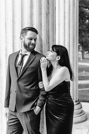 Princeton University engagement session