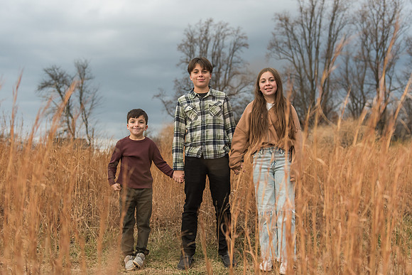 Slaven family 2024 Andorra meadows