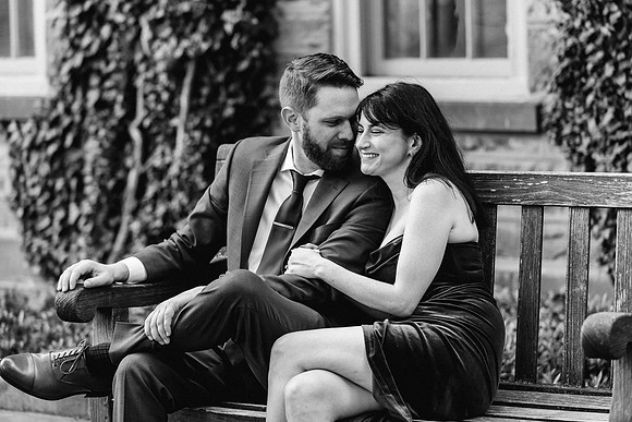 Princeton University engagement session